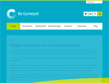 Tablet Screenshot of gemeynt.nl